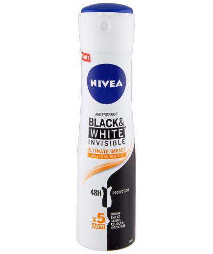 Nivea Deo Black&Whit Ultimate Impact Spray ml.150