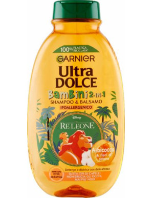 Ultra Dolce Shampoo Bambini 2 In 1 Albicocca ml.250