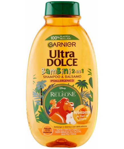 Ultra Dolce Shampoo Bambini 2 In 1 Albicocca ml.250