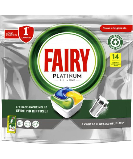 Fairy Platinum 14 Caps Lemon