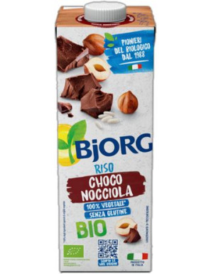 BJORG BEVANDA RISO CHOCO/NOCCIOLA LT.1 BIO