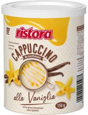 RISTORA CAPPUCCINO ALLA VANIGLIA GR 150 LATTINA