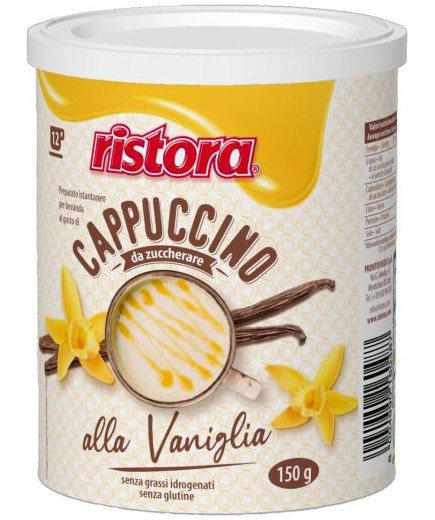 RISTORA CAPPUCCINO ALLA VANIGLIA GR 150 LATTINA