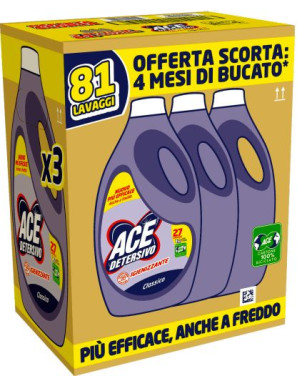 ACE LAV.LIQ.27 LAV.LT.1,350X3 CLASSICO (TRIPACCO)