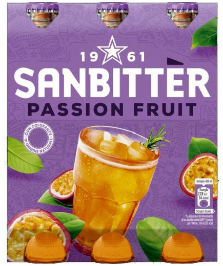 SANBITTER CL.20X3 PASSION FRUIT VAP