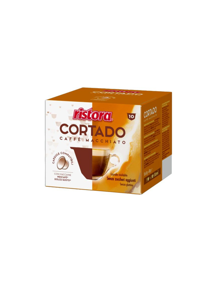 RISTORA CAPSULE CAFFE' MACCHIATO CORTADO COMP.NDG