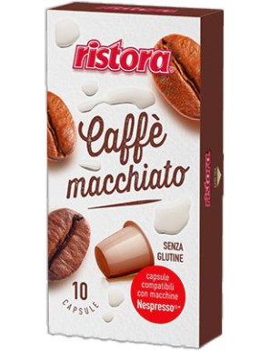 RISTORA CAPSULE CAFFE'MACCHIATO COMP.NESPRESSO G.3X10