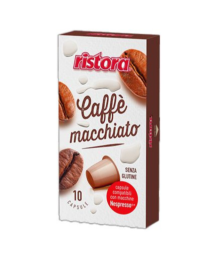 RISTORA CAPSULE CAFFE'MACCHIATO COMP.NESPRESSO G.3X10