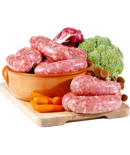 SUINO SALSICCIA DOLCE GECA  (2 PZ DA KG.2,5)