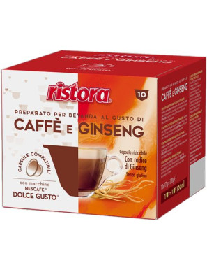 RISTORA CAPSULE CAFFE'E GINSENG COMP.NDG G17X100