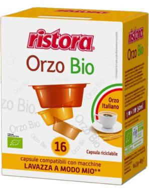 RISTORA CAPSULE ORZO SOLUBILE BIO COMP.LAVAZZA AMM G2,5X16