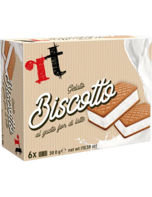 RT  BISCOTTO GELATO FIOR DILATTE X6 GR.300