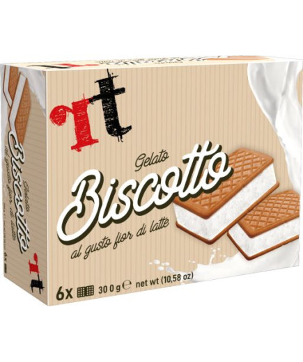 RT  BISCOTTO GELATO FIOR DILATTE X6 GR.300