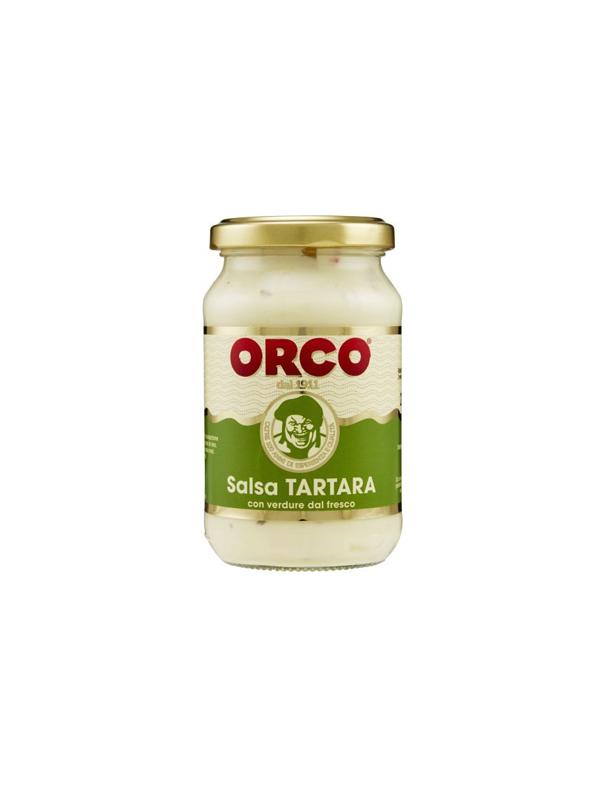 ORCO SALSA TARTARA VASO VETRO250 ML