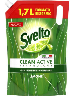 SVELTO CLEAN ACTIVE RICARICA POUCH LT.1,70 LIMONE