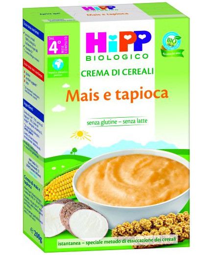 HIPP CREME DI CEREALI CREMAMAIS E TAPIOCA  200G