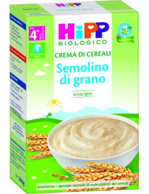 HIPP CREME DI CEREALI SEMOLINO DI GRANO  200G