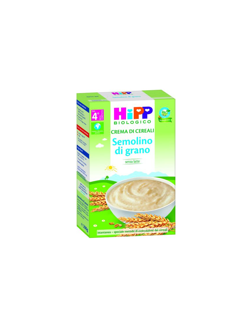 HIPP CREME DI CEREALI SEMOLINO DI GRANO  200G