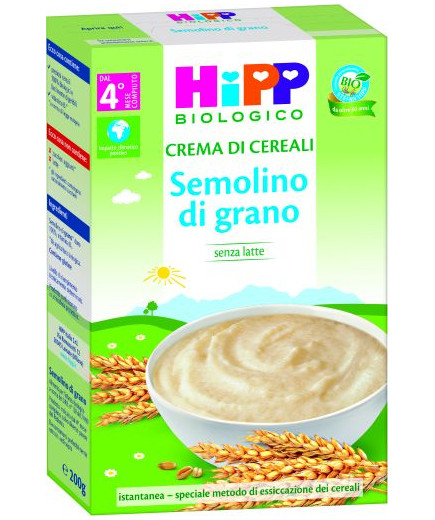 HIPP CREME DI CEREALI SEMOLINO DI GRANO  200G