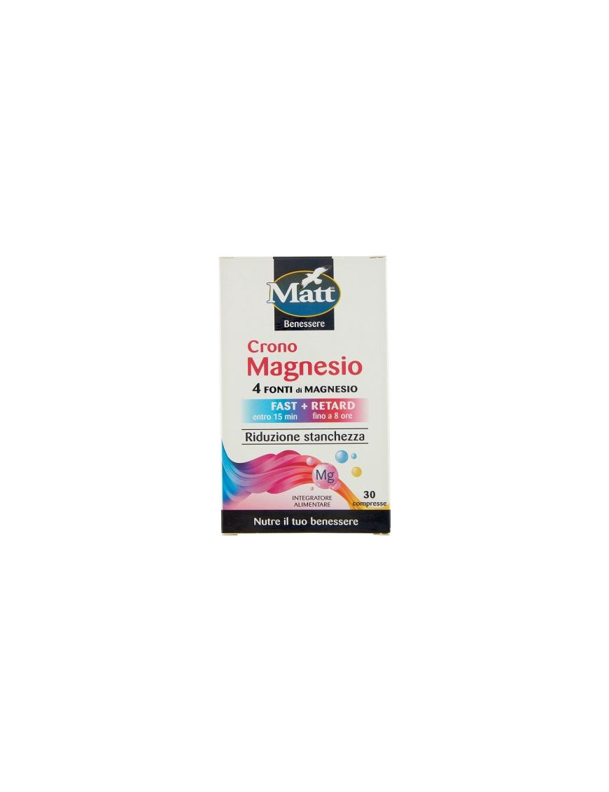 MATT CRONO MAGNESIO 30 CPR- DIV. BENESSERE