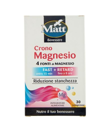 MATT CRONO MAGNESIO 30 CPR- DIV. BENESSERE