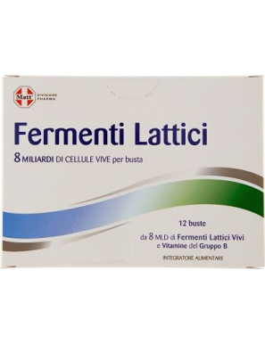 MATT FERMENTI LATTICI BUSTINE 12 BUSTINE - DIV. PHARMA