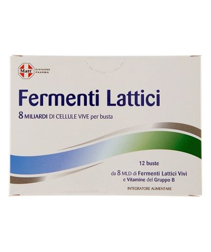 MATT FERMENTI LATTICI BUSTINE 12 BUSTINE - DIV. PHARMA