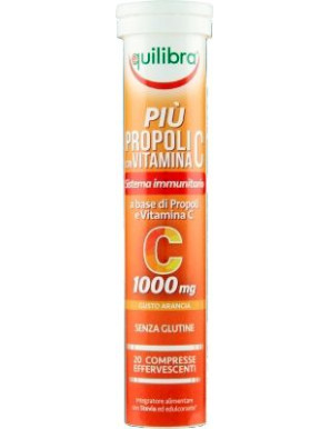 EQUILIBRA PIU' PROPOLI E VITAMINA C MG.1000 20 CPR