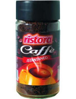 RISTORA CAFFE' ISTANTANEO VASO VETRO GR 100