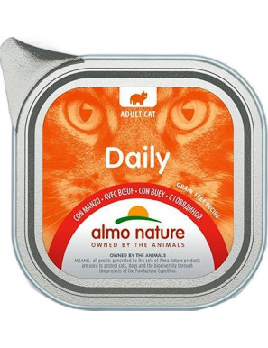 ALMO NATURE GATTO DAILY CON MANZO GR 100 VASCHETTA