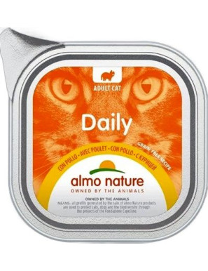 ALMO NATURE GATTO DAILY CON POLLO GR 100 VASCHETTA