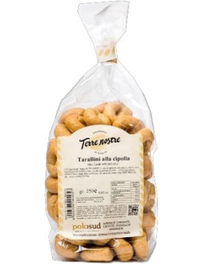 TERRE NOSTRE TARALLINI ALLA CIPOLLA G.250