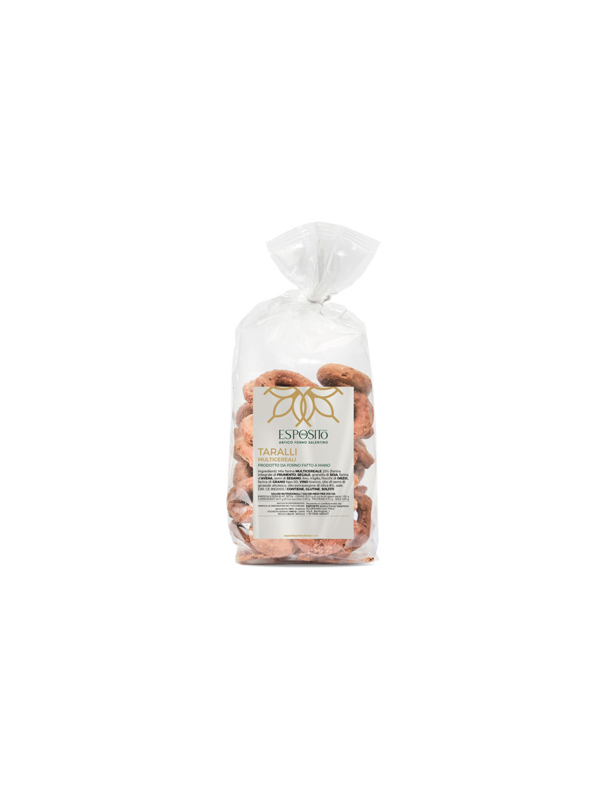 DOLCEZZE SALENTINE TARALLI MULTICEREALI G.250