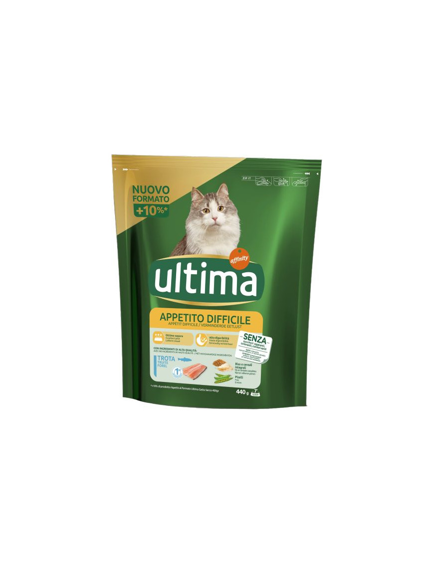ULTIMA CAT APPETITO DIFFICILE SECCO BUSTA GR 440