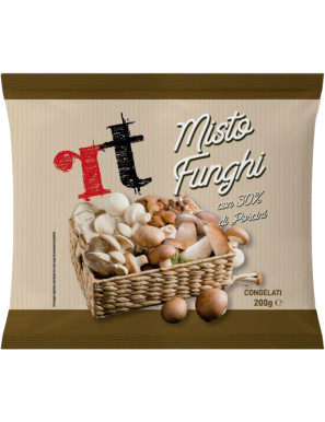 RT  MISTO FUNGHI CON PORCINI 30% SURGELATI GR.200