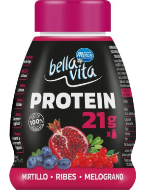 MERANO BELLA VITA PROTEIN 21G GR.235 MIRTILLO RIBES MELOGR.