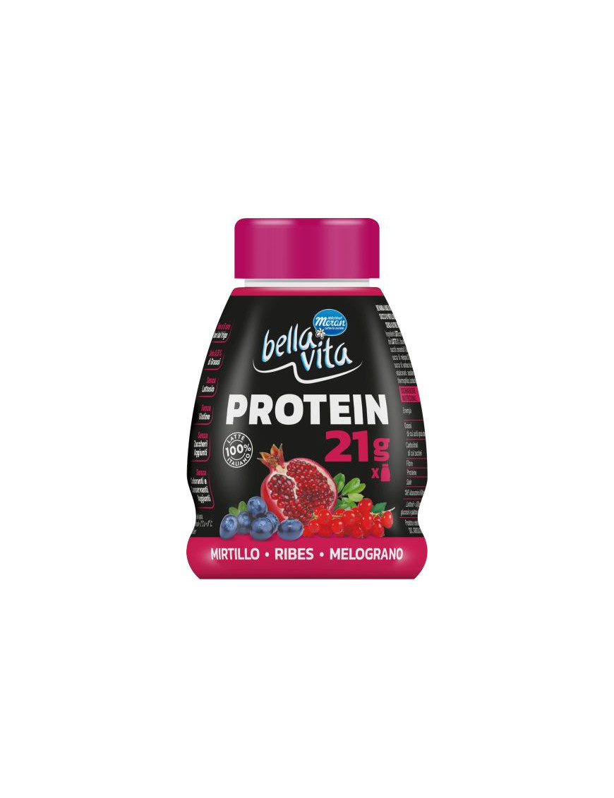 MERANO BELLA VITA PROTEIN 21G GR.235 MIRTILLO RIBES MELOGR.