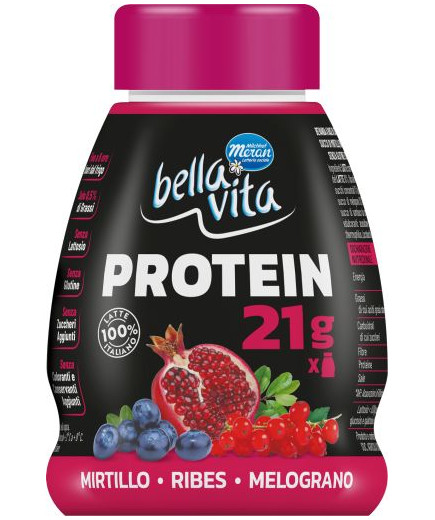 MERANO BELLA VITA PROTEIN 21G GR.235 MIRTILLO RIBES MELOGR.