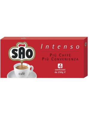 SAO CAFFE' G.250X4 INTENSO