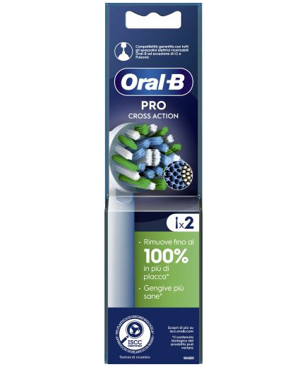 ORAL-B TESTINA REFILL PRO CROSS ACTION X2