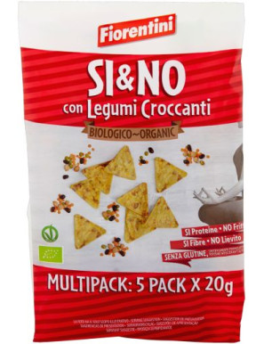 FIORENTINI SI&NO TRIANGOLI MAIS E LEGUMI BIO GR.20X5 - MULTI