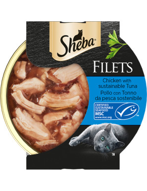 SHEBA FILETS POLLO E TONNOG.60