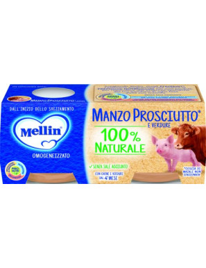 Mellin Omo Manzo-Prosciutto gr.80X2