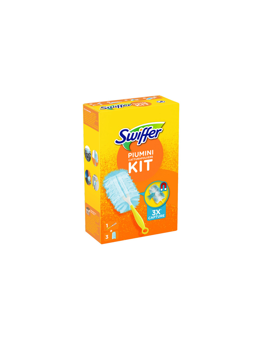 SWIFFER DUSTERS STARTER KIT +3 PIUMINI