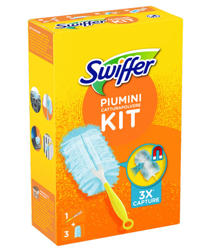 SWIFFER DUSTERS STARTER KIT +3 PIUMINI