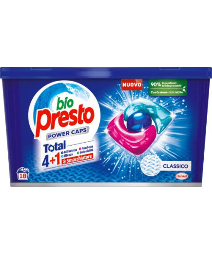 BIO PRESTO POWER CAPS X18 CLASSICO