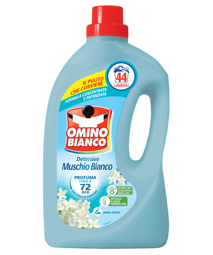 OMINO BIANCO LAV.LIQ.44 LAVAGGI LT.1,76 MUSCHIO BIANCO