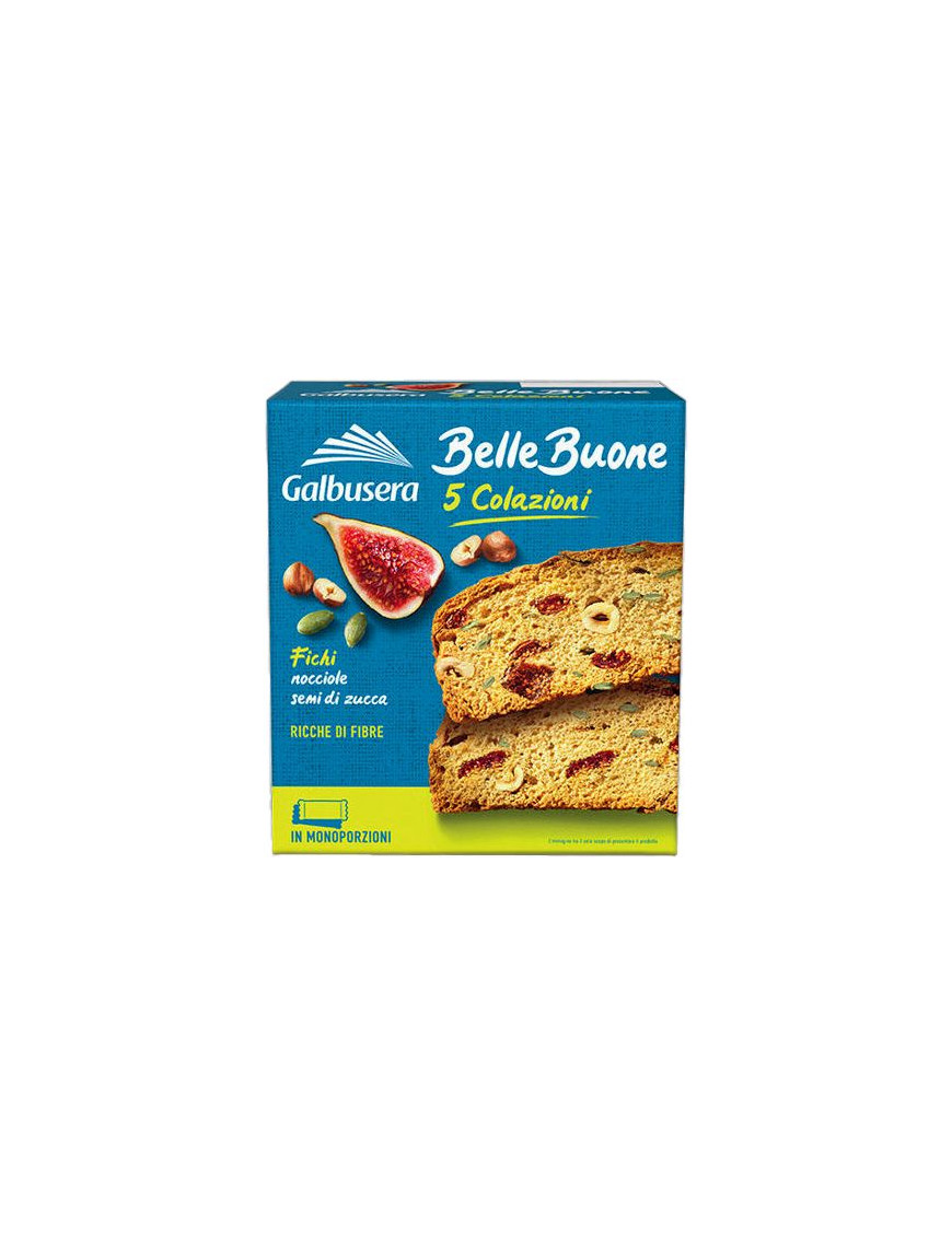 GALBUSERA BELLE BUONE SNACKG.150 C/FICHI/NOCCIOLE