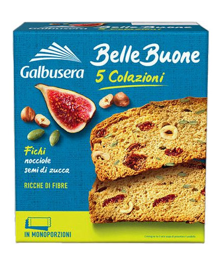 GALBUSERA BELLE BUONE SNACKG.150 C/FICHI/NOCCIOLE