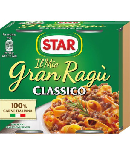 Star Ragu' Carne gr.180X2